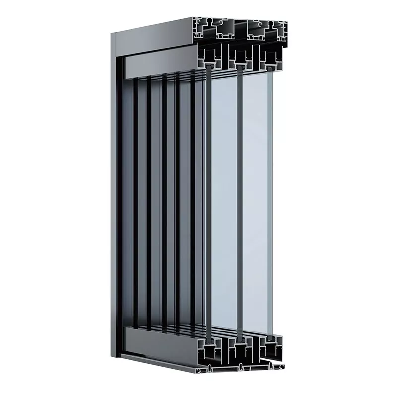 Ekstremt enkel glassglidedør